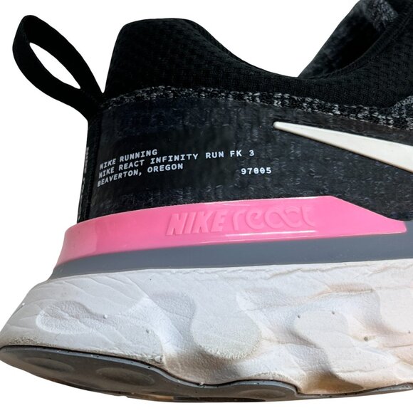 Nike Men's React Infinity Flyknit Design Running Shoes Size 11.5 - Picture 9 of 14